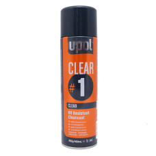 Лак акриловий в аерозолі U-POL UV Resistant Clearcoat 450 мл