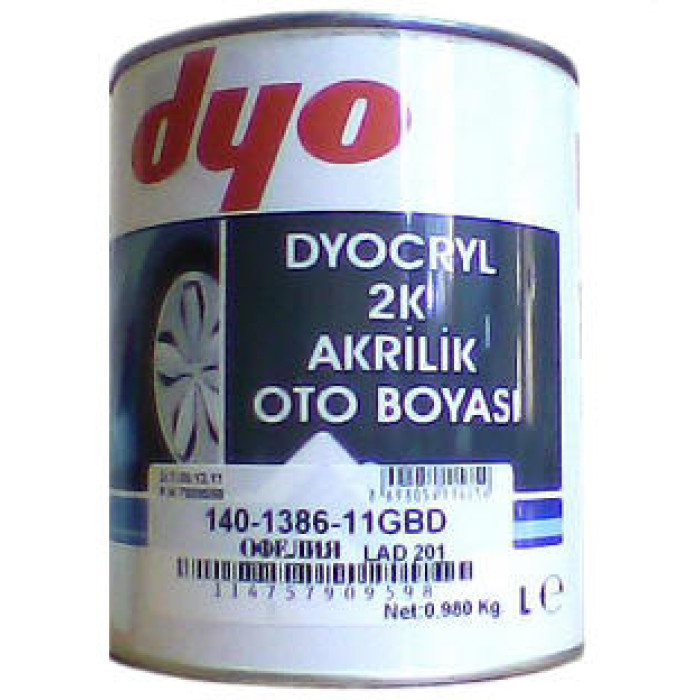 АКРИЛОВА АВТОЕМАЛЬ DYO, 1 л