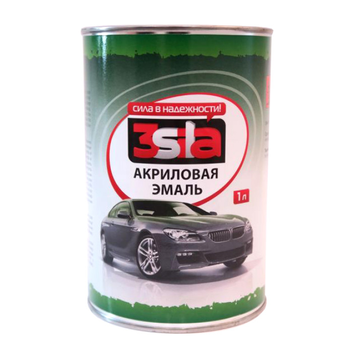 Купити Автоемаль акрилова 3Sila 1л. без затверджувача в Україні