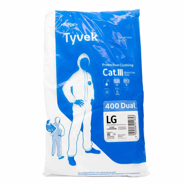 Купити Комбінезон захисний DUPONT TYVEK 500 Xpert /CHF5/розмір L в Україні