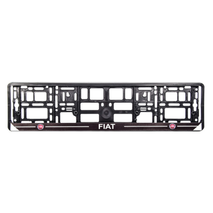 Купити Рамка для номерного знака Carlife NH072 чорна на Fiat в Україні