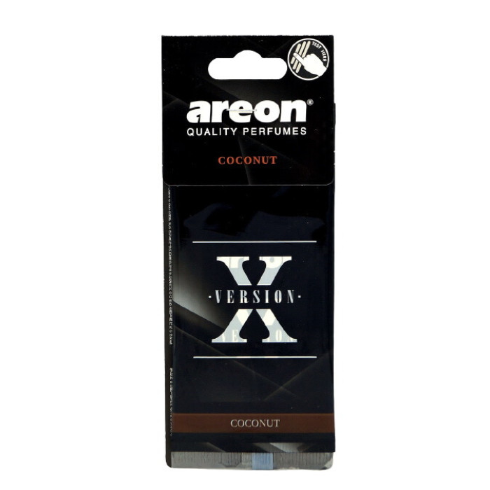 Купити Освіжувач повітря AREON Х лист з тестером Соconut (кокосовий горіх) (арт. AXV04) в Україні