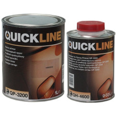 Грунт епоксидний QUICK LINE Epoxy Primer 1л + затв. 0,33л Сірий