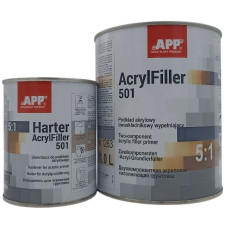 Грунт акриловий APP HS Acryfiller 5:1 (1л.+ затв.0,2л.) Чорний