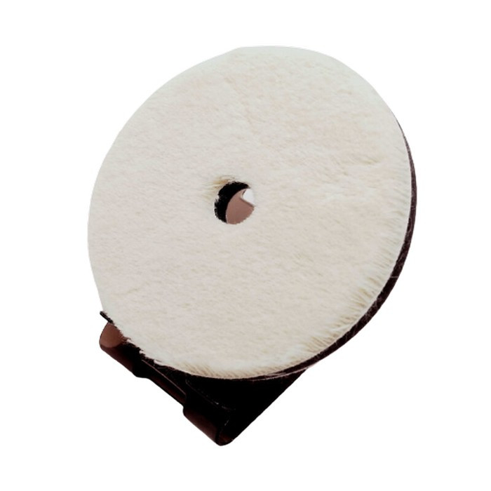 Купити Коло полірувальне короткошерсте бежево-чорне 135мм / 5.5 - Flexipads PRO-Wool в Україні