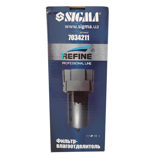 Купити Фільтр-вологовідділювач Sigma 4000л/хв Refine (7034211) в Україні