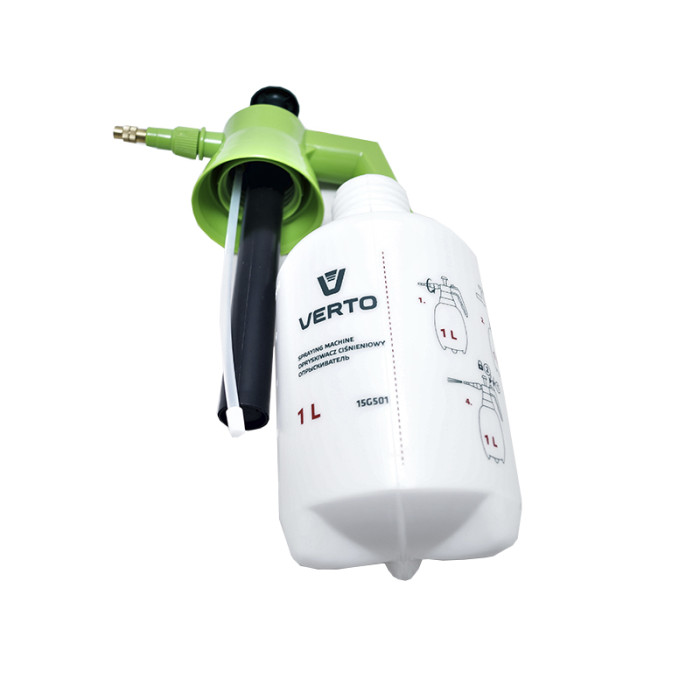 Купити Ручний обприскувач із насосом 1л Verto 15G501 в Україні