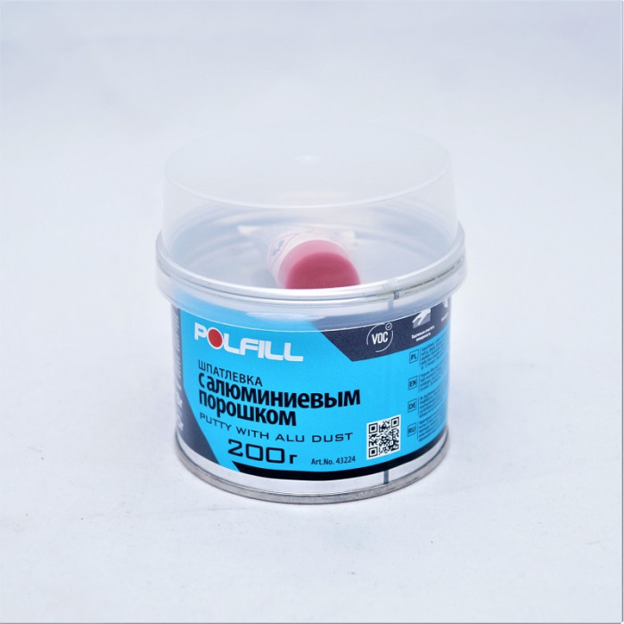 Купити Шпаклівка з алюмінієм Polfill, 0,2 кг (43224) в Україні.