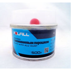 Шпаклівка з алюмінієм POLFILL Alu 0,5кг