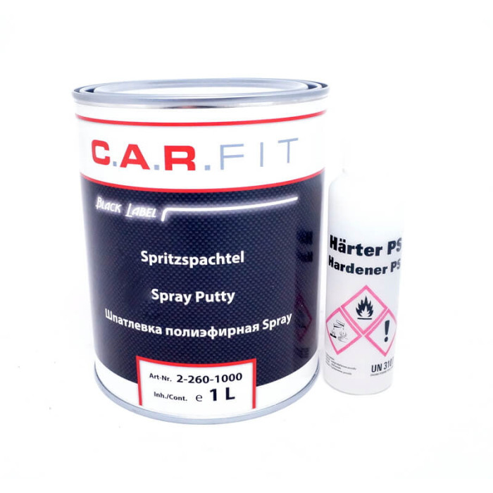 Купити Шпаклівка рідка розпилювана CARFIT BL 2-260-1000, 1л в Україні