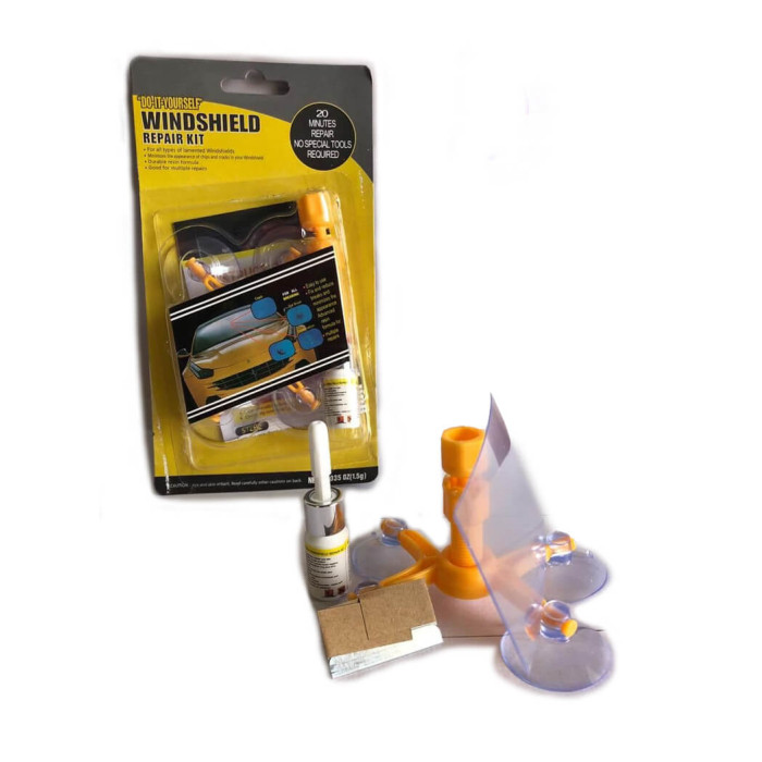 Купити Повний набір для ремонту лобового скла Sunroz Windshield Repair Kit в Україні