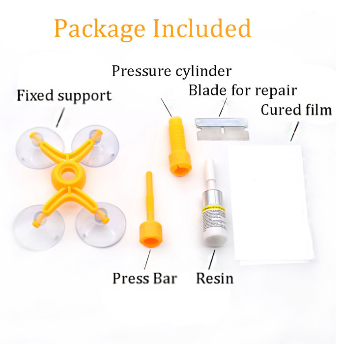 Купити Повний набір для ремонту лобового скла Sunroz Windshield Repair Kit в Україні
