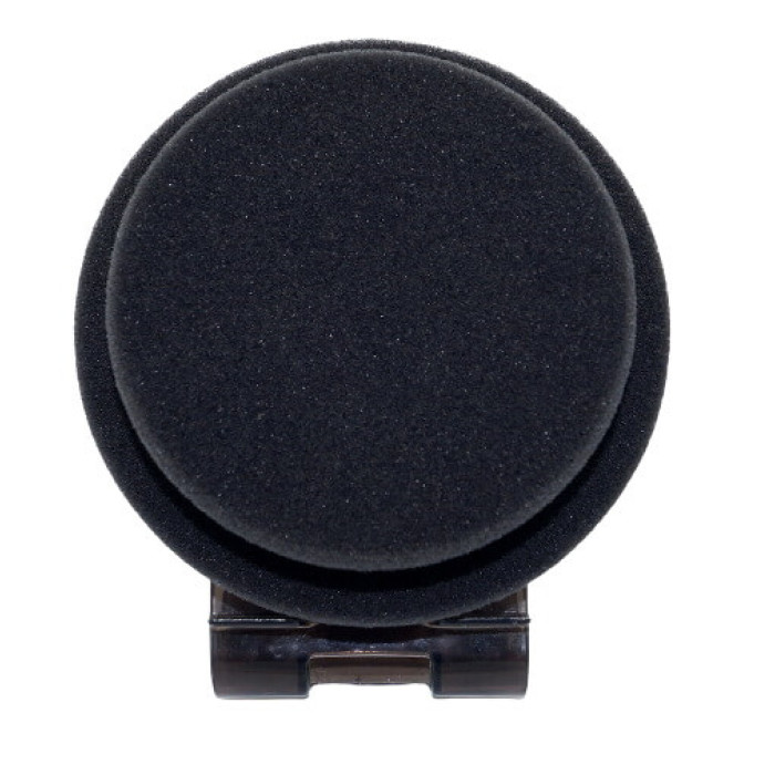 Купити Ручний аплікатор для нанесення захисних покриттів SCHOLL Hand Puck Black, м'який 130x50мм, чорний в Україні