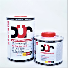 Лак HS універсальний DUR D323 (1л) + затвердник HS D220 (0,5л)