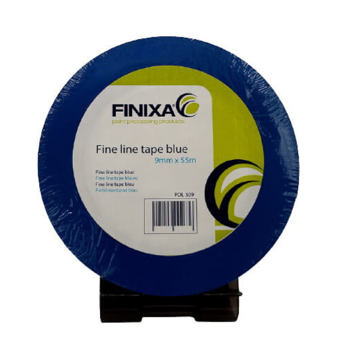 Купити Тонкий контурний малярський скотч - Finixa Fine line tape 9мм.х33м. синій (арт. FOL 309) в Україні.