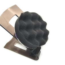 Круг полірувальний на липучці Cartec Rotary (D80/H25) Чорний