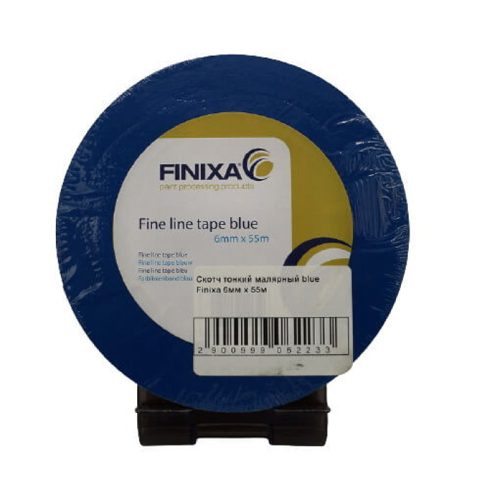 Купити Скотч тонкий малярський blue Finixa 6мм х 55м (арт. FOL 306M) в Україні