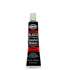 Герметик силіконовий темп.стійкий ABRO RTV Silicone BLACK +260* C 32гр Чорний