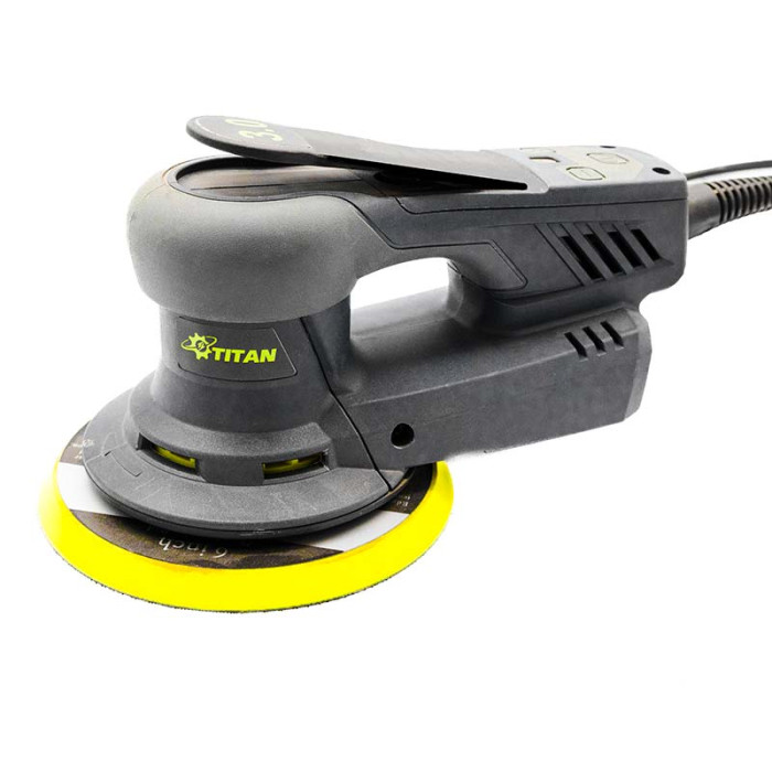 Купити Ексцентрикова шліфувальна машина Titan PESM3-150 EC Brushless з безщітковим мотором в Україні