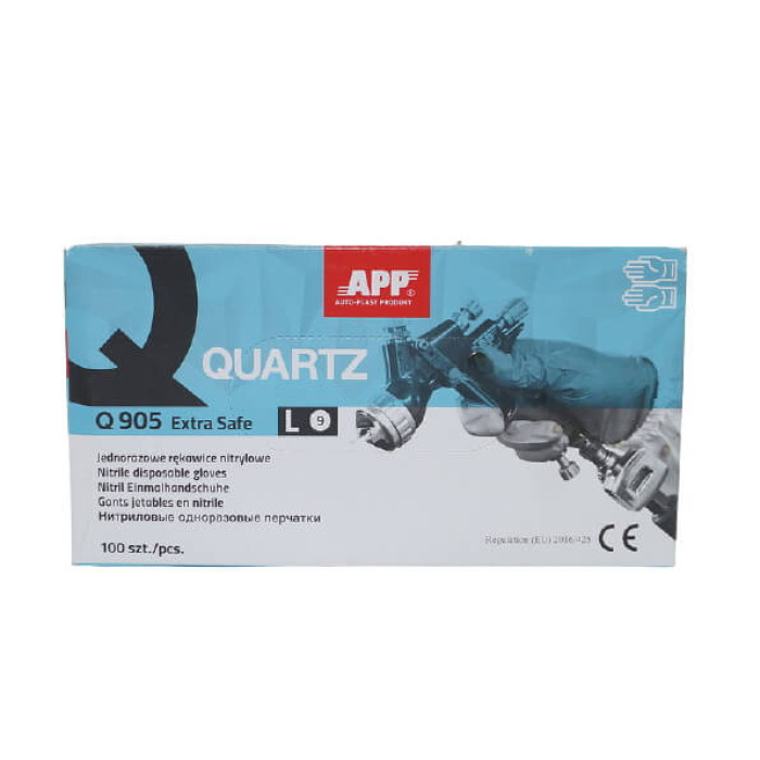 Купити Рукавички нітрилові, підвищеної щільності APP QUARTZ Q905 Extra Safe (арт. 090664) ціна за пару в Україні