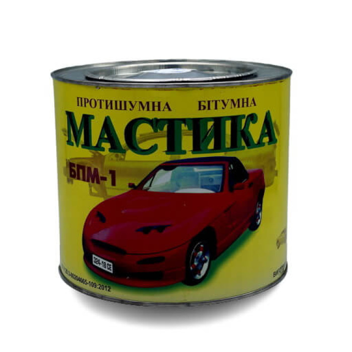 Купити Мастика антикорозійна протишумна Autoprotect БПМ-1, 2кг в Україні