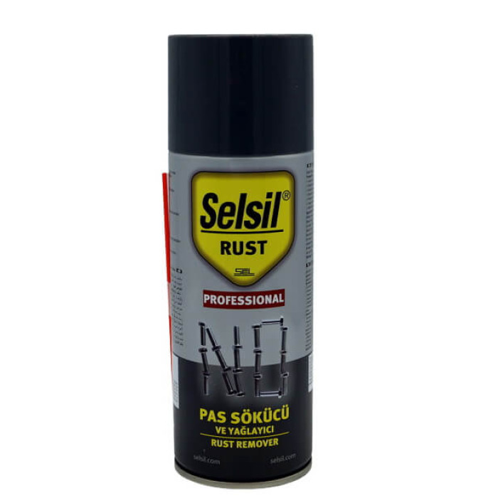 Купити Спрей для видалення іржі Selsil Rust Remover Spray 400 мл в Україні