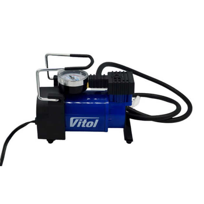 Автокомпресор ViTOL К-30 150 psi 14 А 37 л прикурювач (К-30) в Україні.