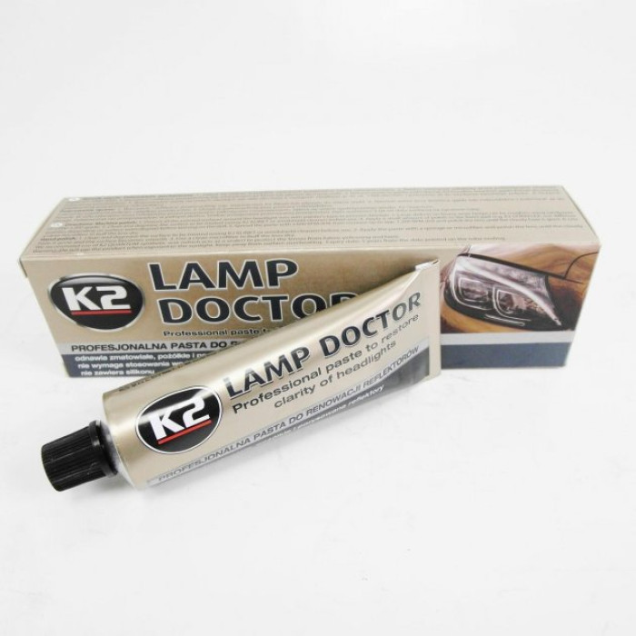 Купити Паста для полірування фар K2 LAMP DOCTOR 60 мл (L3050) в Україні