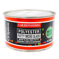 Шпаклівка з скловолокном CS System Micro Glass м'яка (3мм) 0,25 кг