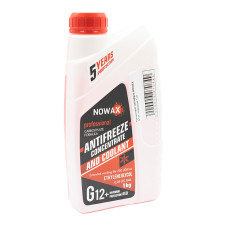 Концентрат антифриза NOWAX G12+ червоний 1 кг
