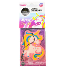 Ароматизатор Aroma Car Gar Cellulose Glitter Series- Unicorn (24шт)