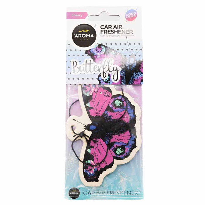 Ароматизатор повітря Aroma Car Gar Cellulose ANIMALS Butterfly Cherry в Україні