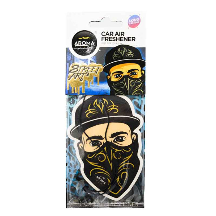 Ароматизатор повітря Aroma Car Gar Cellulose Street art - Mask (арт. 83268) в Україні