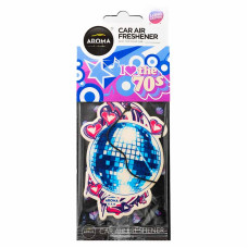 Ароматизатор Aroma Car Cellulose Back To 90 & 70 - Disco Ball (24шт)