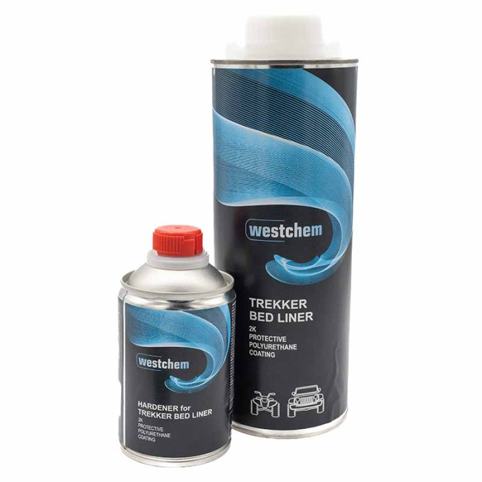 Купити Захисне покриття Westchem TREKKER BED LINER під кольоровку 790 г + затверджувач 210 г в Україні
