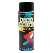 Deco Color Фарба аерозольна Decoration чорна 400мл