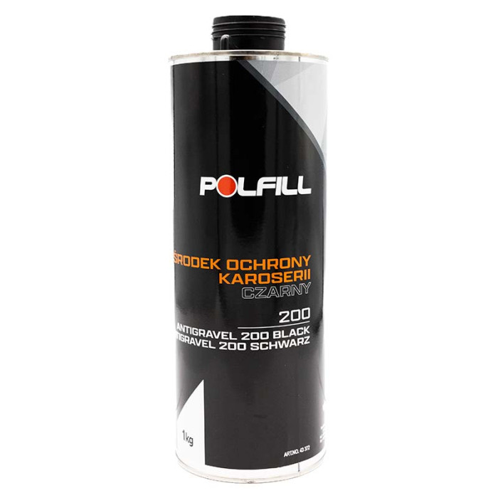 Антигравійне покриття Polfill 200 1кг чорний в Україні.