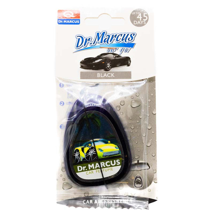 Ароматизатор Dr.Marcus Car Gel Black (чорний) 10 мл гель на дзеркало в Україні