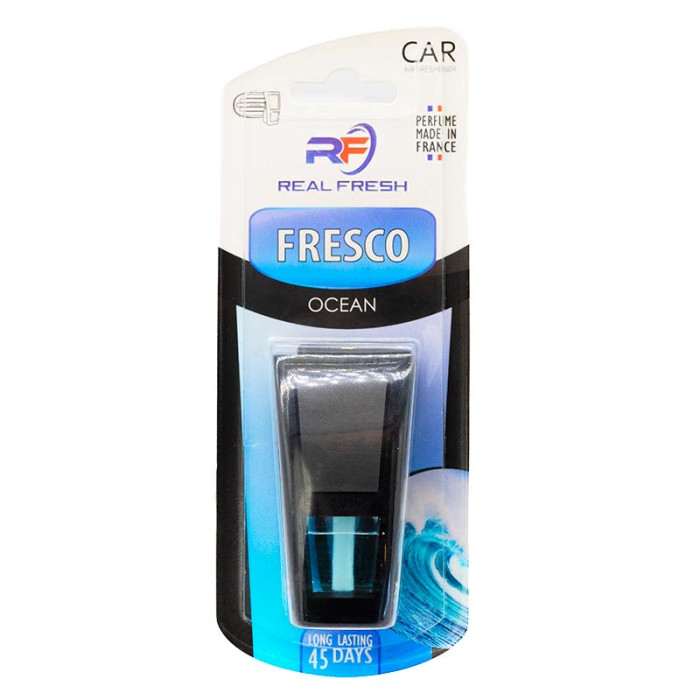 Ароматизатор Real Fresh Fresco Ocean (океан) 8мл динамік з флаконом на дефлектор в Україні