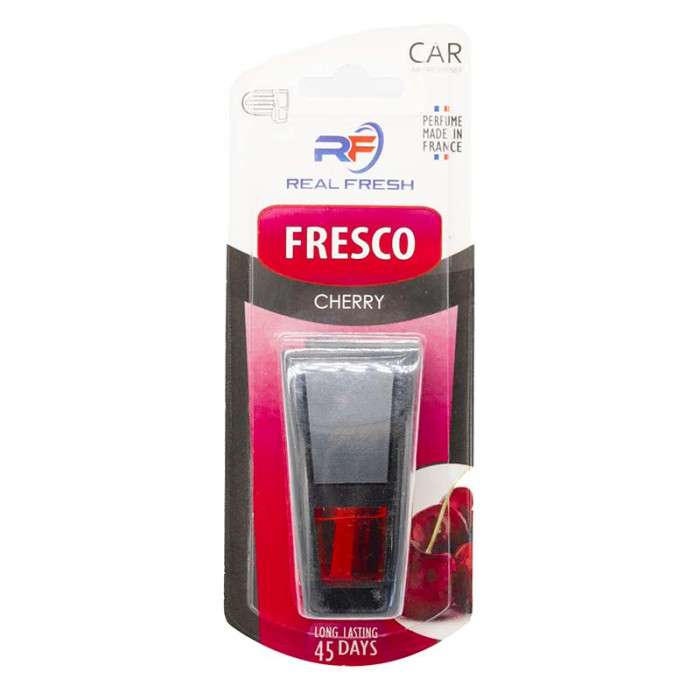 Ароматизатор Real Fresh Fresco Cherry (вишня) 8мл динамік з флаконом на дефлектор в Україні