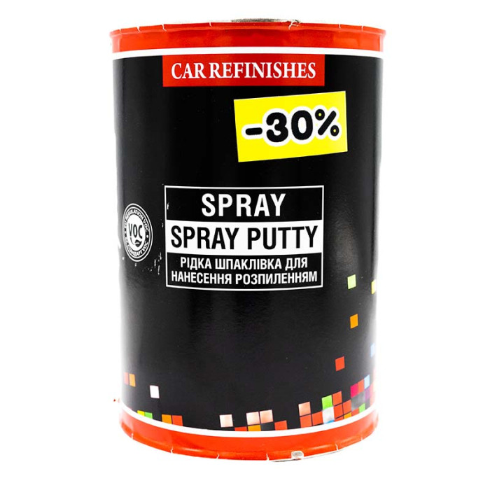 Купити Шпаклівка розпилювальна CS System SPRAY, сіра 1 кг в Україні