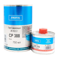 Грунт акриловий HS 2K 5:1 PROFIX білий, з затв. 0.75 + 0.15л