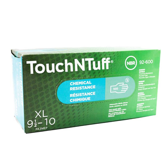 Купити Рукавички нітрилові XL (100шт) TouchNTuff (ціна за пару) в Україні.