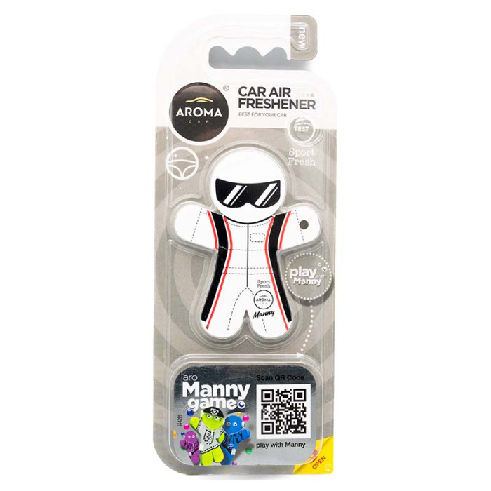 Купити Освіжувач повітря Aroma Car Manny - SPORT FRESH в Україні