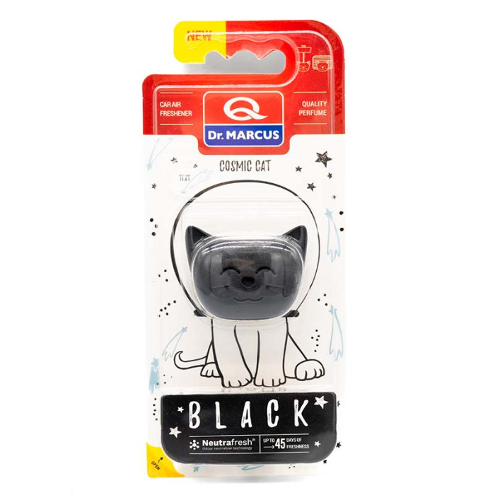 Купити Ароматизатор Dr. Marcus Cosmic Cat Black (Чорний) кліпси на дефлектор в Україні.