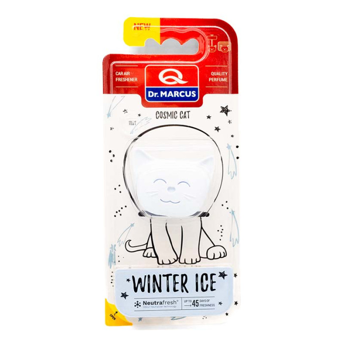 Купити Ароматизатор Dr. Marcus Cosmic Cat Winter Ice (Зимовий Лід) кліпси на дефлектор (991) в Україні
