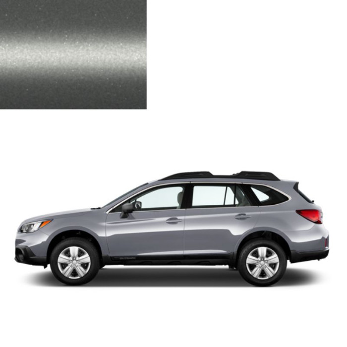 Купити Фарба за кодом металік срібляста Titanium Silver 58E для автомобілів Subaru в Україні