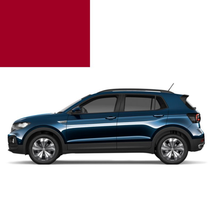 Купити Фарба за кодом акрилова червона TORNADOROT 9301 для автомобілів Volkswagen в Україні