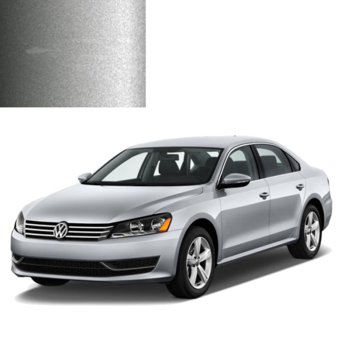Купити Фарба за кодом металік срібляста Silver Leaf LR7L для автомобілів Volkswagen в Україні