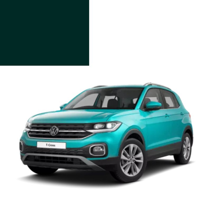 Купити Фарба за кодом акрилова зелена Racinggruen LB6G для автомобілів Volkswagen в Україні